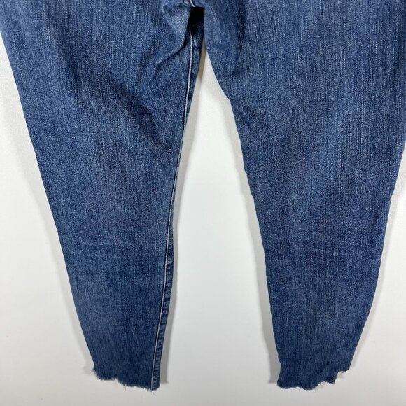 FRAME Le High Skinny Jeans Women’s Size 29 Medium Dark Wash Stretch Denim - Picture 7 of 10